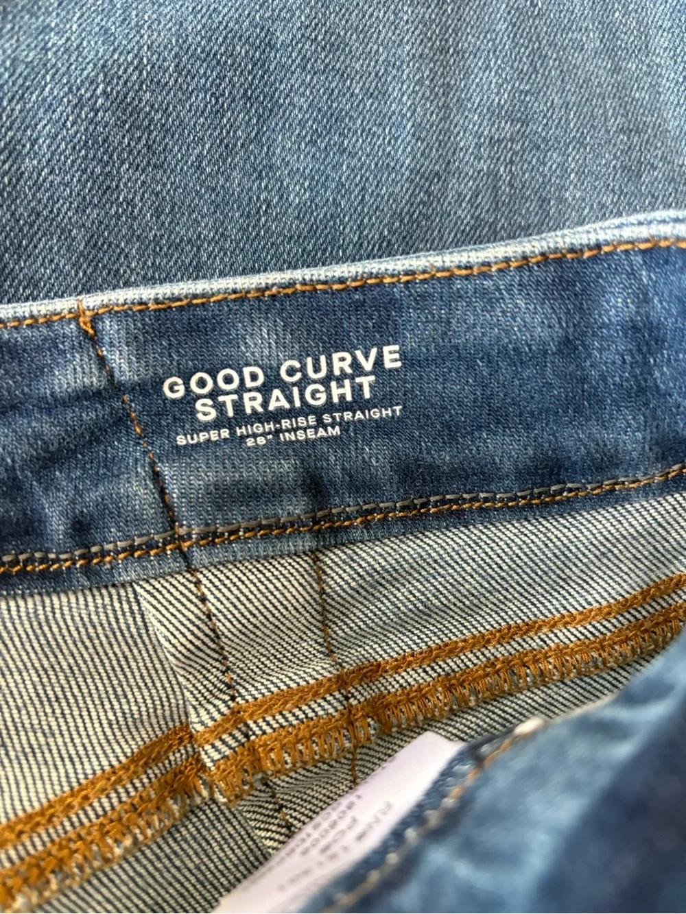 Good American Good Curve Straight High Rise Jeans